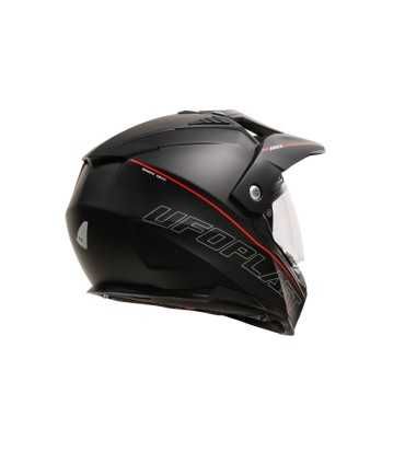 CasqueUfo Aries 2206 noir rouge