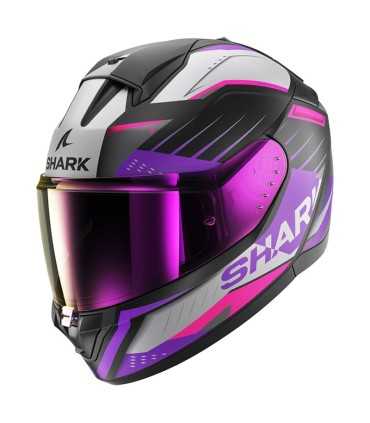 Casco Shark Ridill 2 Bersek mat viola