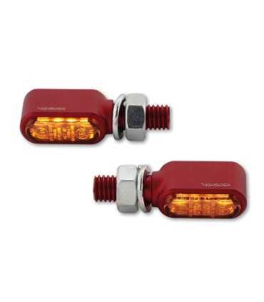 Highsider Little Bronx frecce moto led rosse