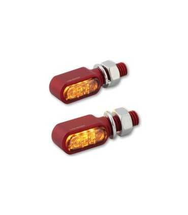 Highsider Little Bronx frecce moto led rosse