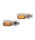 Highsider Little Bronx turn signal led silver