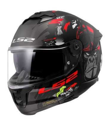 Casco LS2 FF808 Stream 2 Angry Monkey opaco