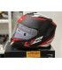 CASCO LS2 FF800 STORM NERVE NERO ROSSO OPACO