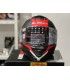 CASCO LS2 FF800 STORM NERVE NERO ROSSO OPACO