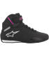 Scarpe moto donna Alpinestars Sektor nero rosa