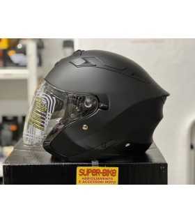 Casco Moto Jet City Omologato ECE 22-05 Doppia Visiera scooter Nero Opaco  XS, Prezzi e Offerte