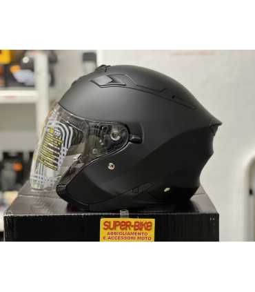 Casco jet Scorpion Exo-230 nero opaco