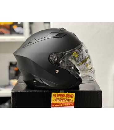 Casco jet Scorpion Exo-230 nero opaco