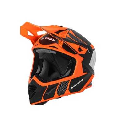 Casco cross Acerbis X-track arancione