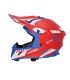 Casco cross Acerbis X-track grigio arancione