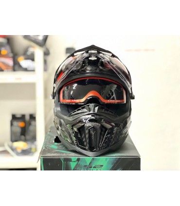 LS2 MX701 Explorer C carbon helmet