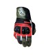 Gants en cuir Berik Sprint 2.0 vert rouge