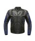 Giacca moto Berik Urban Microdry nero blu