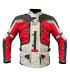 Touring jacket Berik Adventure white red