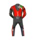 Berik Super Tense red leather suit