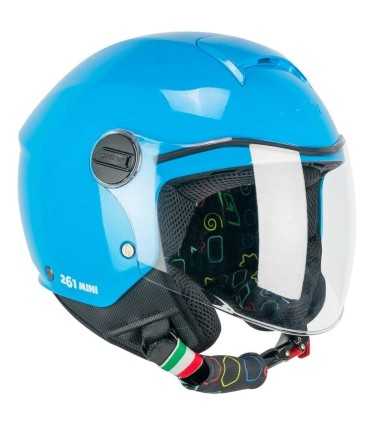 Casco bambino CGM 261a Mini blue kinder helmet