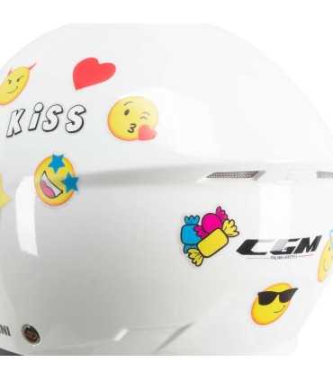 Casco bambino CGM 261a Mini bianco