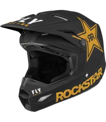 Casco cross Fly Racing Kinetic Rockstar