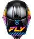 Casque cross Fly Racing Kinetic Menace sunrise