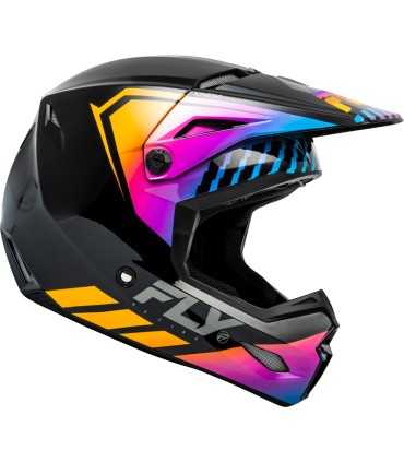 Casque cross Fly Racing Kinetic Menace sunrise