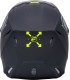 Helm cross Fly Racing Kinetic Menace grau matt