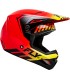 Casco cross Fly Racing Kinetic Menace rosso