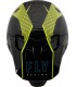 Casco motocross Fly Racing Formula giallo fluo carbon matt