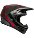 Motocross helm Fly Racing Formula rot carbon matt