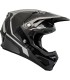 Motocross helm Fly Racing Formula silber carbon matt