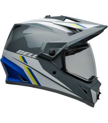 Casque Bell Mx-9 Adventure Mips Alpine gris bleu