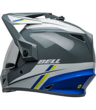 Helm Bell Mx-9 Adventure Mips Alpine grau blau