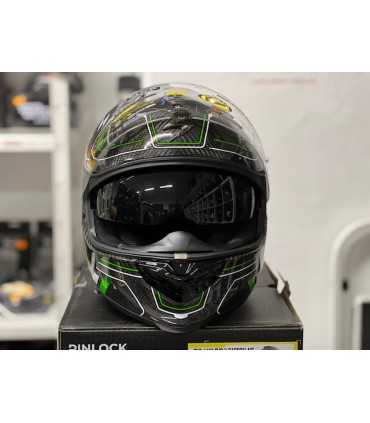 Scorpion Exo 1400 Evo 2 Carbon Air MIrage green helmet