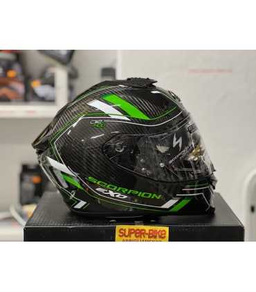 Scorpion Exo 1400 Evo 2 Carbon Air MIrage green helmet