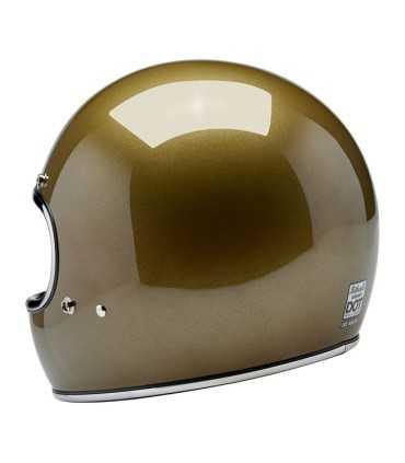 Casco Biltwell Gringo Ugly gold metallic