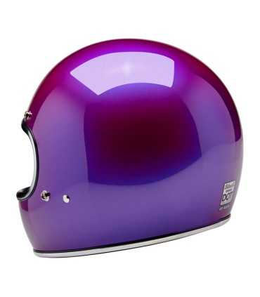 Biltwell Gringo metallic grape helmet