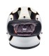 Casco Gringo Biltwell Flames bianco