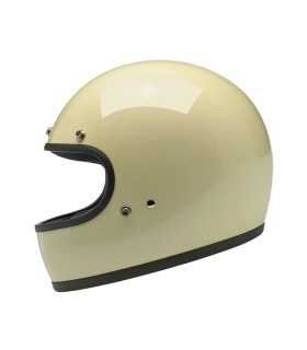 Casque Biltwell Gringo vintage blanc