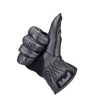 Biltwell Work 2.0 gants en cuir noir