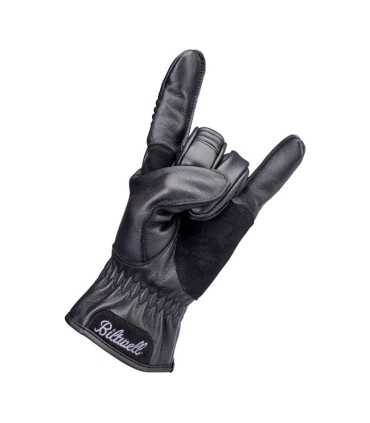 Biltwell Work 2.0 leather gloves black