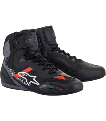 Chaussures Alpinestars Faster 3 Rideknit® rouge