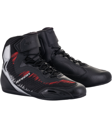 Chaussures Alpinestars Faster 3 Rideknit® gris rouge