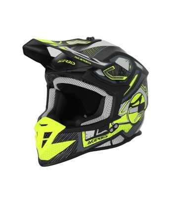 Casco cross Acerbis Linear giallo