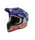 Cross helmet Acerbis Linear gray blue