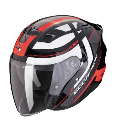 Casco jet Scorpion Exo-230 Pul rosso