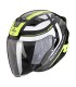 Casco jet Scorpion Exo-230 Pul giallo