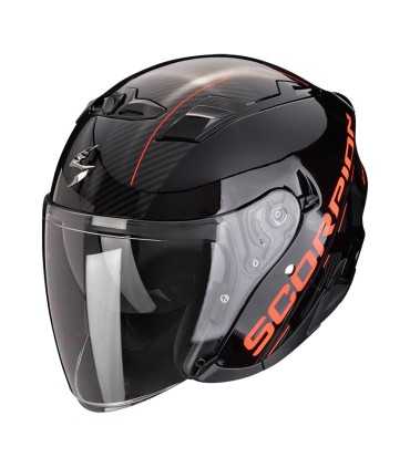 Casco jet Scorpion Exo-230 QR rosso