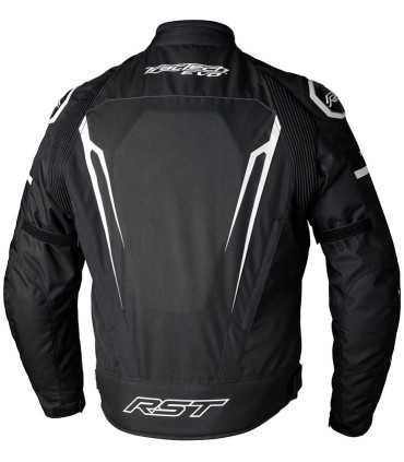 RST TracTech Evo 5 CE black white motorcycle jacket