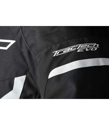 RST TracTech Evo 5 CE black white motorcycle jacket