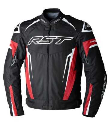 RST TracTech Evo 5 CE black red motorcycle jacket