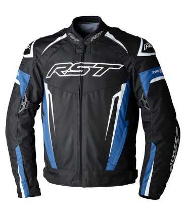 RST TracTech Evo 5 CE black blue motorcycle jacket